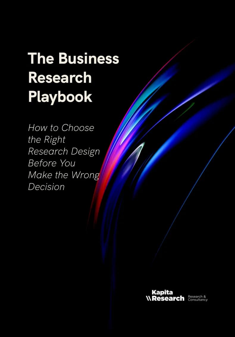 The Business Research Playbook: How to Choose the Right Research Design Before Making Strategic Decisions